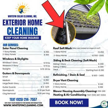 Whitefin Solar Cleaning - Solar Panel Cleaning Near Me