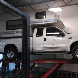 My truck with bobby working on it bobby your the man..