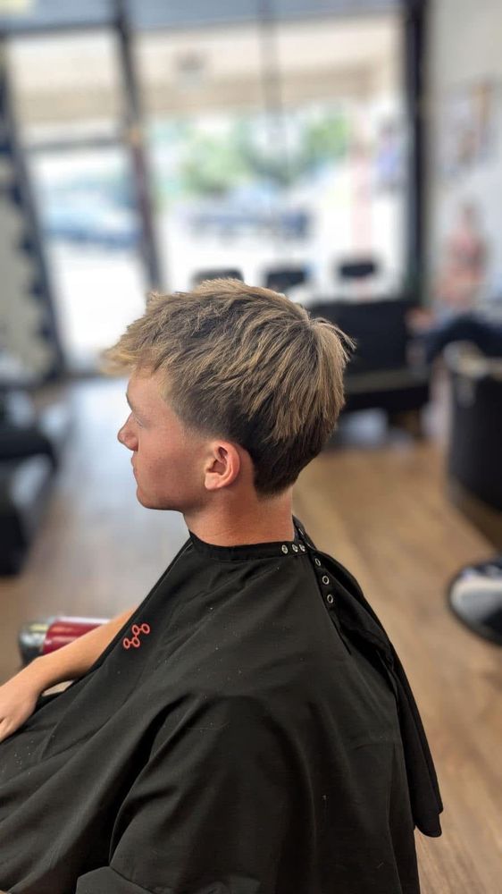 Nicely Done Barber Shop Logo