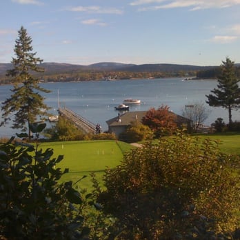 The Claremont Hotel - View from the restaurant - Hotels Near Me - Southwest Harbor, Maine The Claremont Hotel - View from the restaurant - Hotels Near Me - Southwest Harbor, Maine