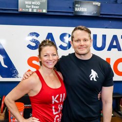 Sasquatch Strength - Jason and I!