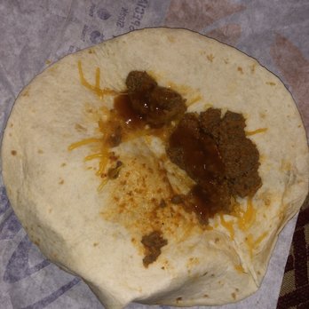 Taco Bell - Soft Taco, No Lettuce: Crap Order - Fast Food Near Me - Hermitage, Tennessee