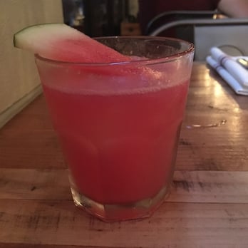 Park Tavern - Watermelon vodka martini - New American Near Me - Delray Beach, Florida