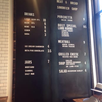 Meat & Bread - The menu - Sandwiches Near Me - Vancouver, British Columbia Meat & Bread - The menu - Sandwiches Near Me - Vancouver, British Columbia