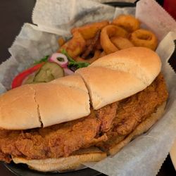 The Frosty Mug Bar & Grill - Pork Tenderloin Sandwich