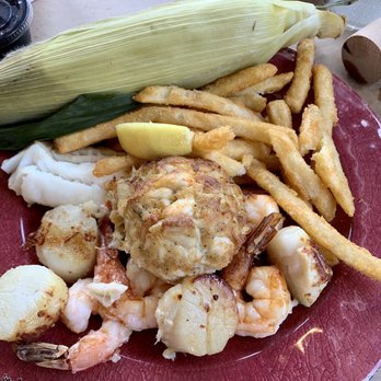 Sneaky Pete's - Seafood platters $34 - Seafood Near Me - Ocean City, Maryland