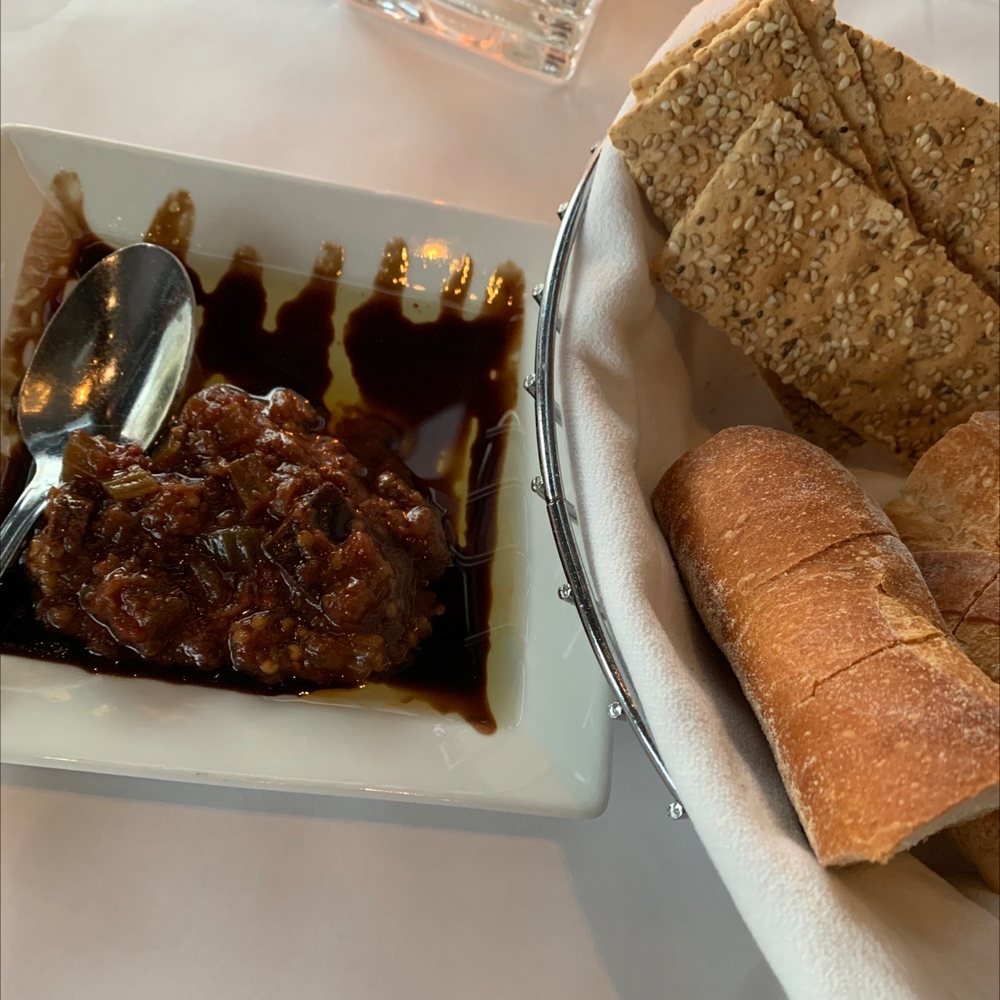 Marina Cafe - Eggplant and starter bread - Italian Near Me - Staten Island, New York