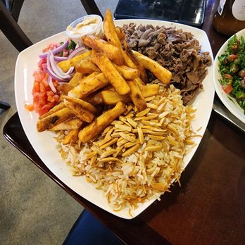 Daddy's Place - Lamb shawarma platter - Mediterranean Near Me - Easton, Pennsylvania
