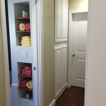 Flamingo Cabinet Door - Hallway cabinets crafted and installed by Flamingo really gave our hallway the updated feel we were looking for. - Cabinetry Near Me - Bellflower, California