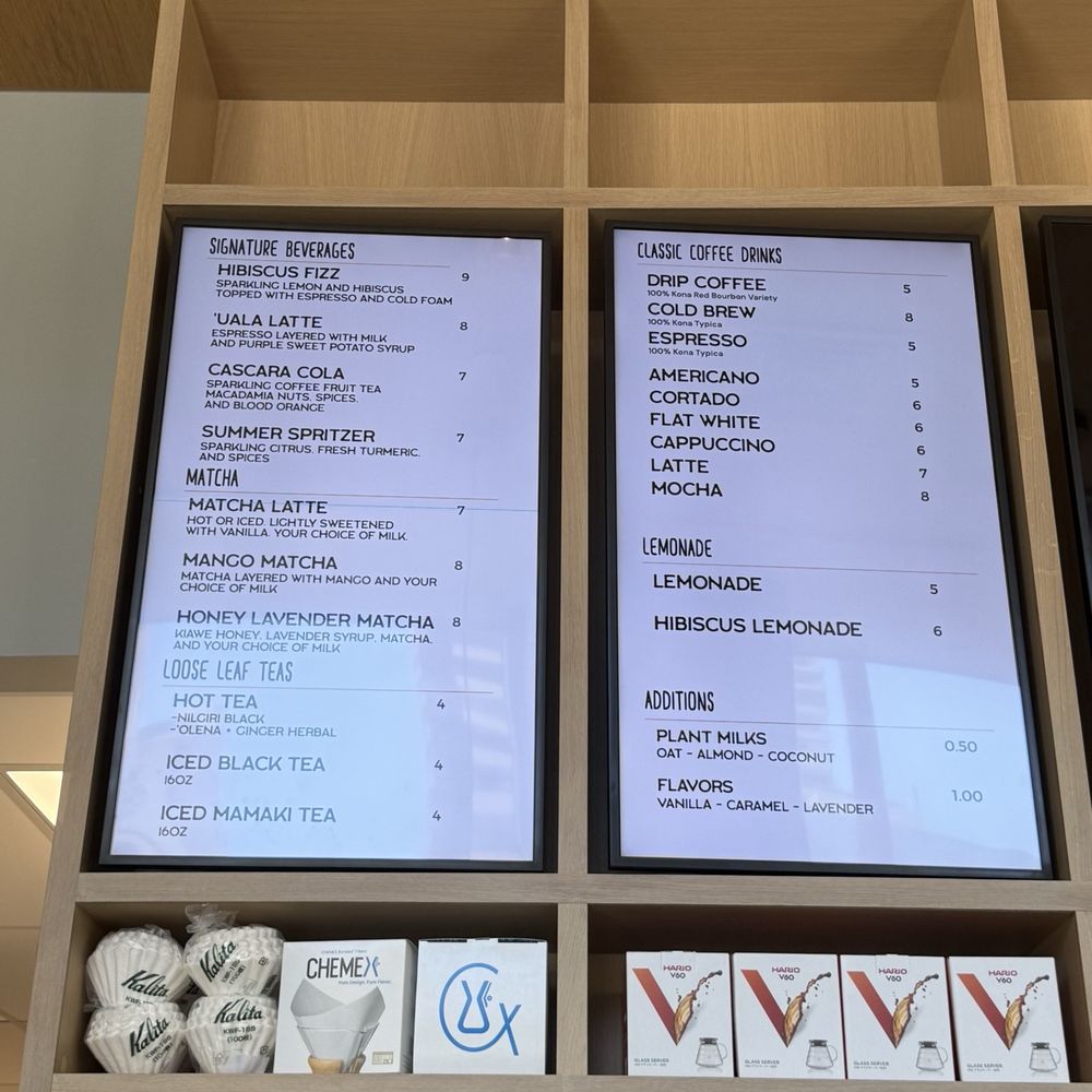 Hala Tree Cafe - Menu - Coffee & Tea Near Me - Honolulu, Hawaii