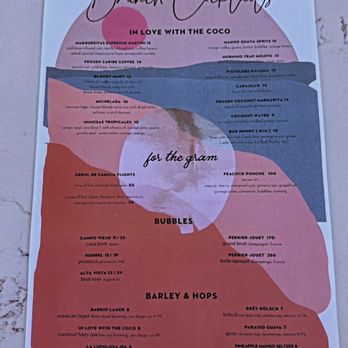 Coco Maya - Menu - Caribbean Near Me - San Diego, California