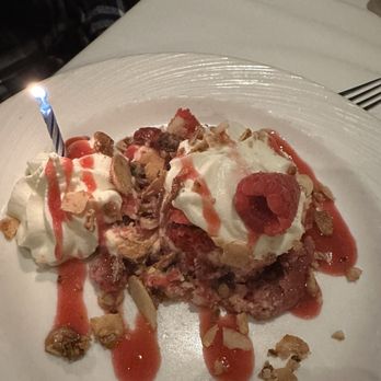 Summit House - Free birthday Trifle dessert sampler - Steakhouses Near Me - Fullerton, California Summit House - Free birthday Trifle dessert sampler - Steakhouses Near Me - Fullerton, California