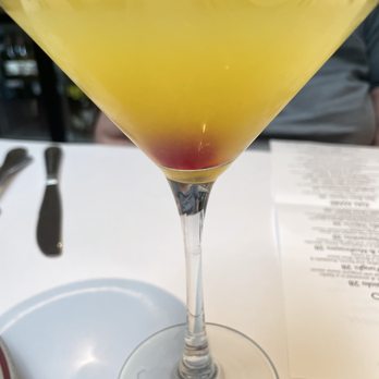 Seventh Street Cafe - Apple martini--isn't it usually green? - Italian Near Me - Garden City, New York Seventh Street Cafe - Apple martini--isn't it usually green? - Italian Near Me - Garden City, New York