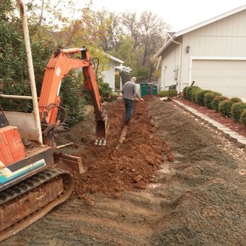 Charlie The Trencher - a man digging a trench - General Contractors Near Me Charlie The Trencher - a man digging a trench - General Contractors Near Me