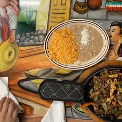 Tres Hermanos - Hand-Made Art by Mexican Artisans and Exported from Mexico    Beef Fajitas and Supreme Fajitas, Tamarind Aguas Frescas