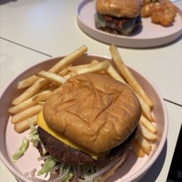 Smash burger (impossible meat)