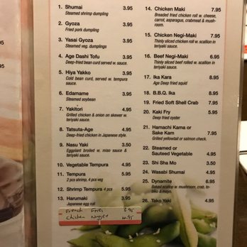 Fugu Sushi - menu - Sushi Bars Near Me - Brooklyn, New York