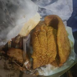 Ricketts barbecue  - Ribtips and fried cat filets