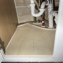 Cabinet under the kitchen sink