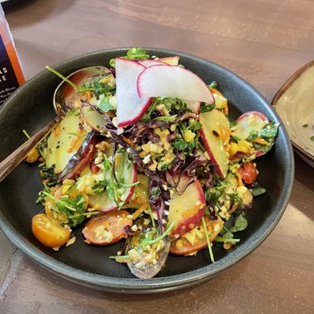 Stage Kitchen & Bar - Pachaca salad..delish!! - Tapas/Small Plates Near Me - Palm Beach Gardens, Florida Stage Kitchen & Bar - Pachaca salad..delish!! - Tapas/Small Plates Near Me - Palm Beach Gardens, Florida