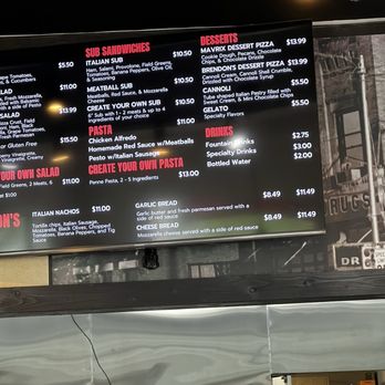 Mama Tigs Wood Fired Pizza - Menu at the counter - Pizza Near Me - Stigler, Oklahoma