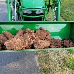 All Seasons Landscaping & Irrigation - One of many buckets of clogs too big to rack or breakdown.