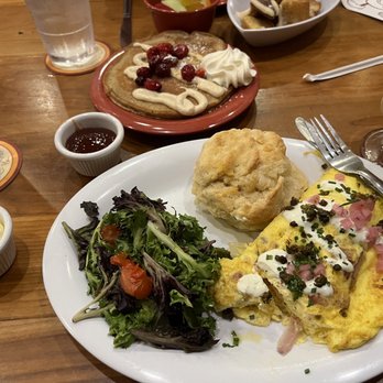 Ruby Slipper Uptown - Smoked Salmon Omelet Really Pleased. Salad a wee bit wilted. Biscuit disappointing. - Cafes Near Me - New Orleans, Louisiana Ruby Slipper Uptown - Smoked Salmon Omelet Really Pleased. Salad a wee bit wilted. Biscuit disappointing. - Cafes Near Me - New Orleans, Louisiana