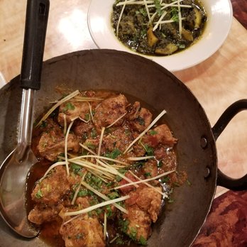 Wah-Gi-Wah - Karahi chicken and spinach with potatoes - Pakistani Near Me - Philadelphia, Pennsylvania Wah-Gi-Wah - Karahi chicken and spinach with potatoes - Pakistani Near Me - Philadelphia, Pennsylvania