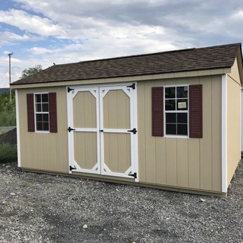 Amish Marketplace - 10x14 T-111 Aframe - Outdoor Furniture Stores Near Me - Reading, Pennsylvania