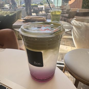 Floe - Matcha Violet Coconut Cloud - Shaved Ice Near Me - Fullerton, California Floe - Matcha Violet Coconut Cloud - Shaved Ice Near Me - Fullerton, California