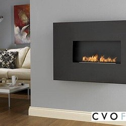 Spirit Fires - Angel open fronted flueless gas fireplace, This fire is clean burning reducing the need for a glass front and Catalytic converter.