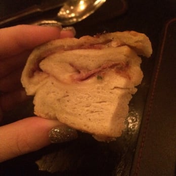 Scarpetta - Warm bread with salami & cheese - Italian Near Me - Las Vegas, Nevada