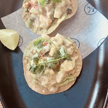 Salt Traders Coastal Cooking - Ceviche Tostadas - Seafood Near Me - Round Rock, Texas Salt Traders Coastal Cooking - Ceviche Tostadas - Seafood Near Me - Round Rock, Texas