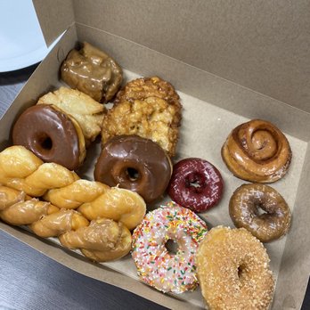 Rainbow Donuts Cafe and Deli - Not pictured: captain crunch and fruity pebbles donuts - Donuts Near Me - Phoenix, Arizona Rainbow Donuts Cafe and Deli - Not pictured: captain crunch and fruity pebbles donuts - Donuts Near Me - Phoenix, Arizona