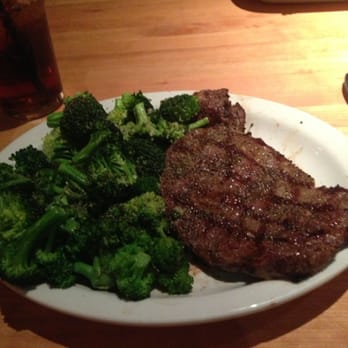 Cheddar's Scratch Kitchen - 12 oz ribeye with double broccoli - American Near Me - Allen, Texas Cheddar's Scratch Kitchen - 12 oz ribeye with double broccoli - American Near Me - Allen, Texas