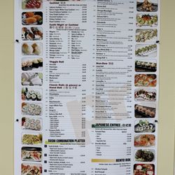 Dragon Bowl - Menu