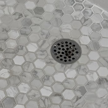 Renee Blaq Interior Decor - Hair still in shower - Home Cleaning Near Me