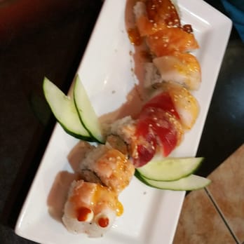 Sushi Spot - Dragonfly roll - Japanese Near Me - Aiea, Hawaii Sushi Spot - Dragonfly roll - Japanese Near Me - Aiea, Hawaii