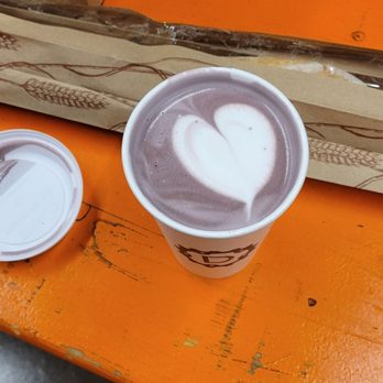 North Street - Ube latte - Bakeries Near Me - Madison, Wisconsin