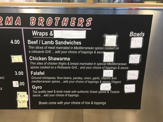 Menu photo 5 Shawarma Brothers Cuyahoga Falls, OH