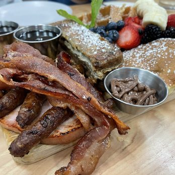 The Breeze Cafe - French Toast Breakfast Board - Breakfast & Brunch Near Me - Newark, California The Breeze Cafe - French Toast Breakfast Board - Breakfast & Brunch Near Me - Newark, California