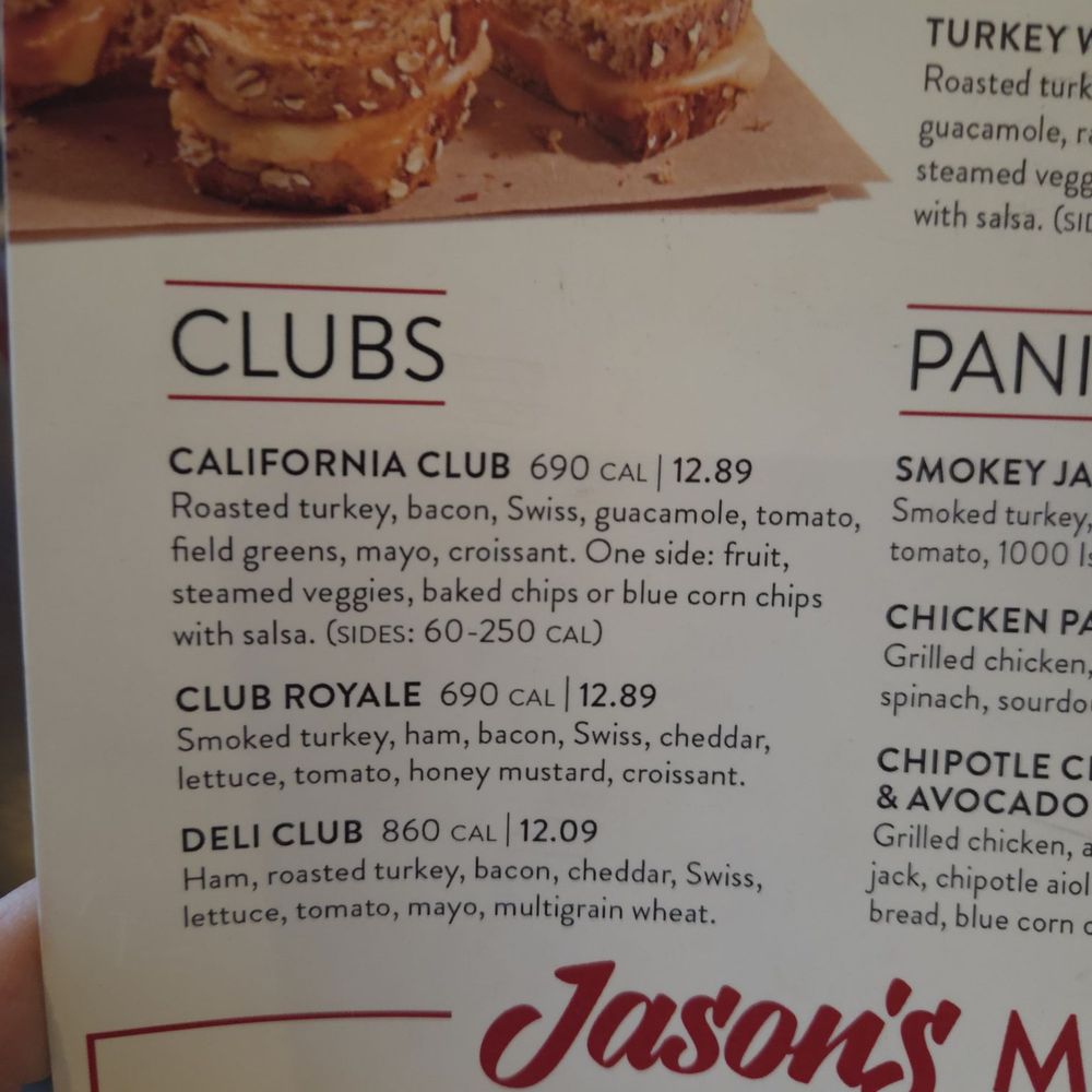Jason's Deli - Menu - Delis Near Me - Columbus, Ohio Jason's Deli - Menu - Delis Near Me - Columbus, Ohio