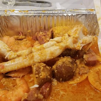 King Cajun Crawfish - What's left of the Kings feast. 1st visit. Didn't honor the 10% off however. - Cajun/Creole Near Me - Orlando, Florida King Cajun Crawfish - What's left of the Kings feast. 1st visit. Didn't honor the 10% off however. - Cajun/Creole Near Me - Orlando, Florida