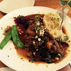 Anatolia Turkish Cuisine - Lamb Tagine on Polenta