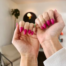 Berkshire Salon + Day Spa - Fresh pink manicure at Berkshire