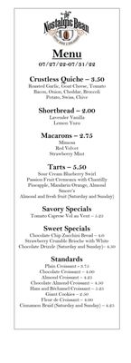 Menu photo 2 The Nostalgic Bean Altoona, WI