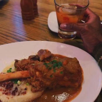 Cuts Steakhouse - Braised Lamb Shank and Old Fashioned - Steakhouses Near Me - Atlanta, Georgia Cuts Steakhouse - Braised Lamb Shank and Old Fashioned - Steakhouses Near Me - Atlanta, Georgia