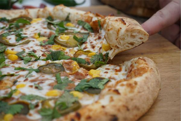 Fired Pizzas by null