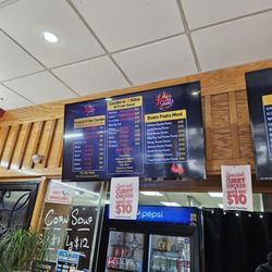 Trini Kitchen Seafood & Grill - Counter side menu