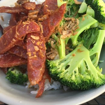 Dumpling House - Taiwanese sausage bowl. It was decent but wouldn't order again. Get their dumplings! - Chinese Near Me - Davis, California